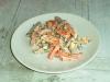 Salada suculenta com carne e tomates: simples e deliciosa