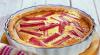 Torta de ruibarbo para toda a família de Yulia Pankova (receita)