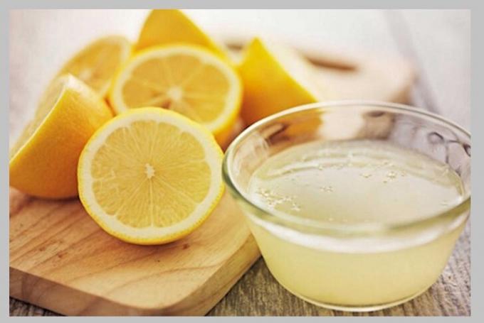 Limão e suco de limão