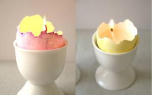 Como fazer uma vela na casca de ovo: decorar a casa para a Páscoa
