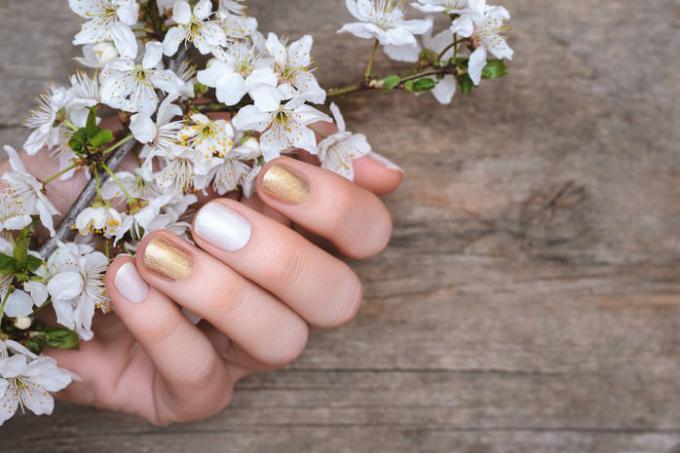 20 ideias primavera manicure 2019: cores da moda e Primavera decoração