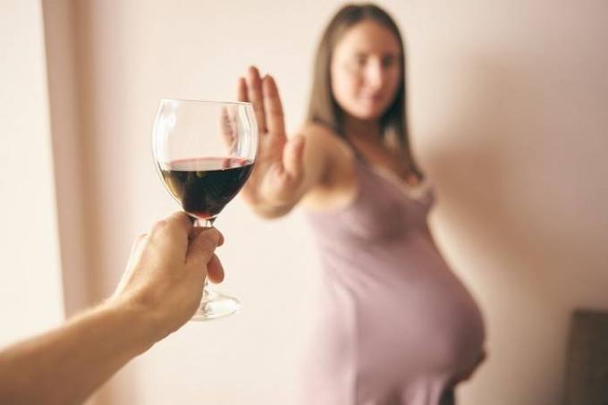 dose segura de álcool durante a gravidez não é: os cientistas sobre o cérebro fetal