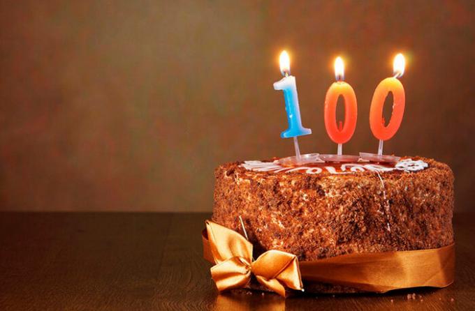 No mundo de hoje celebrar o 100º aniversário é bastante real (fonte foto: shutterstock.com)