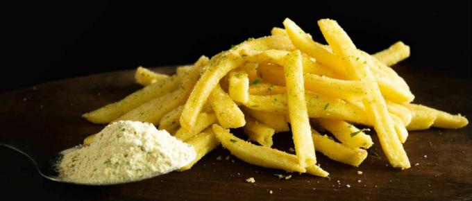 Chips e batatas fritas
