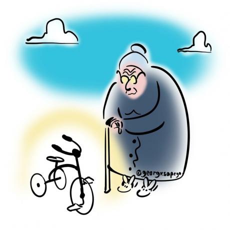 Bicicleta para idosos